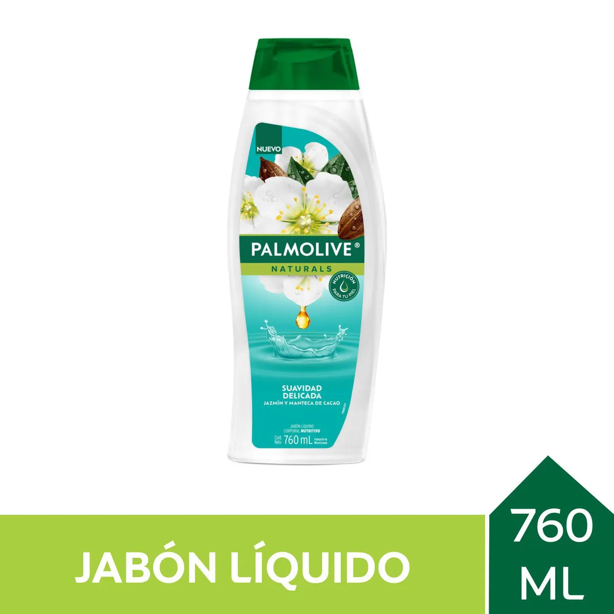 PALMOLIVE - Jabón Líquido Jazmin & Manteca de Cacao