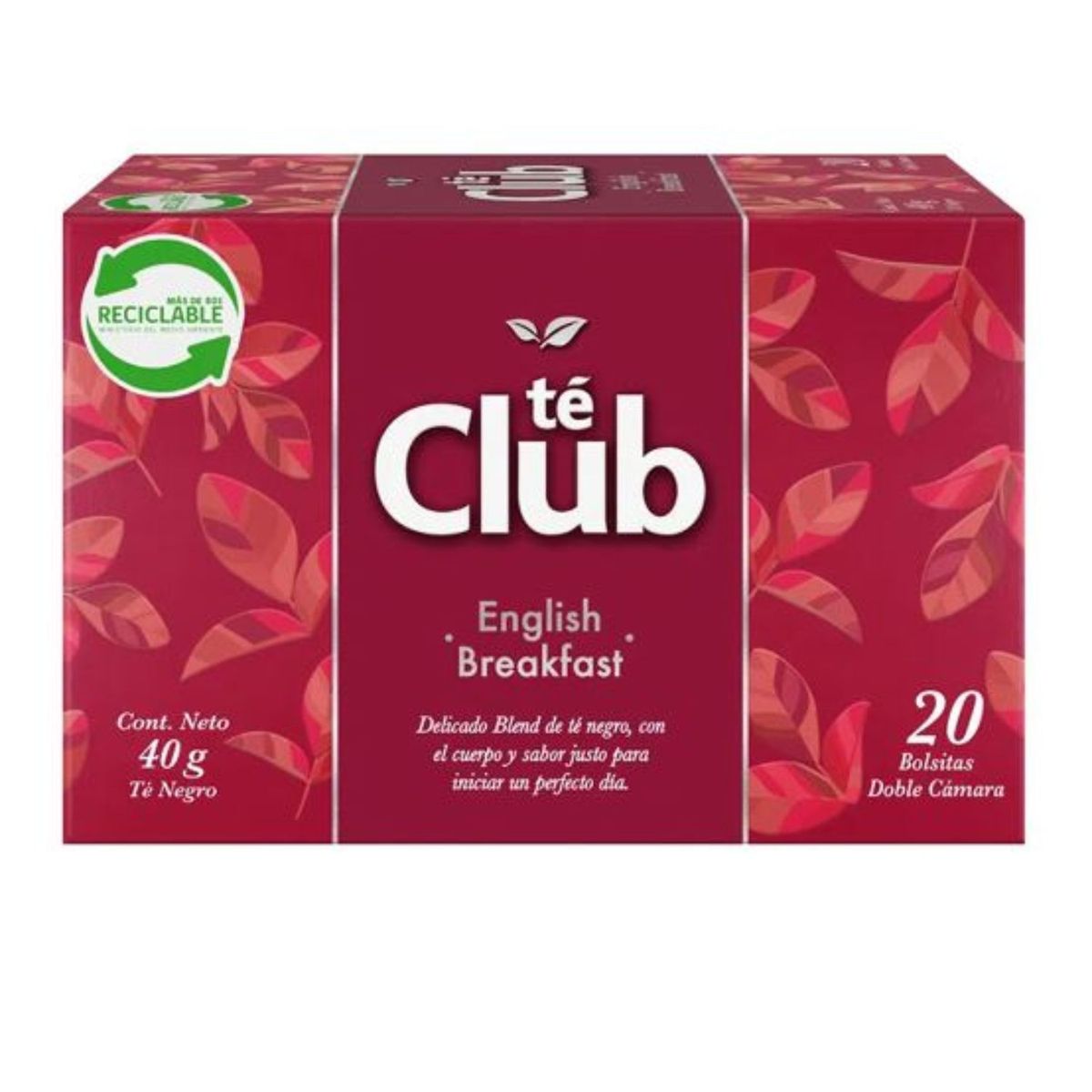 TE CLUB - Té English Breakfast Té Club 20 Un