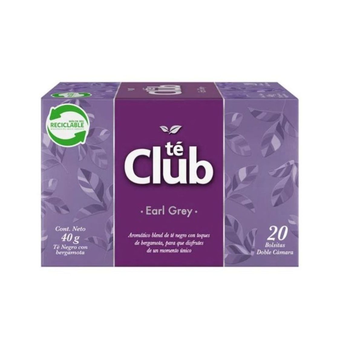 TE CLUB - Té Early Grey Te Club 20 Un