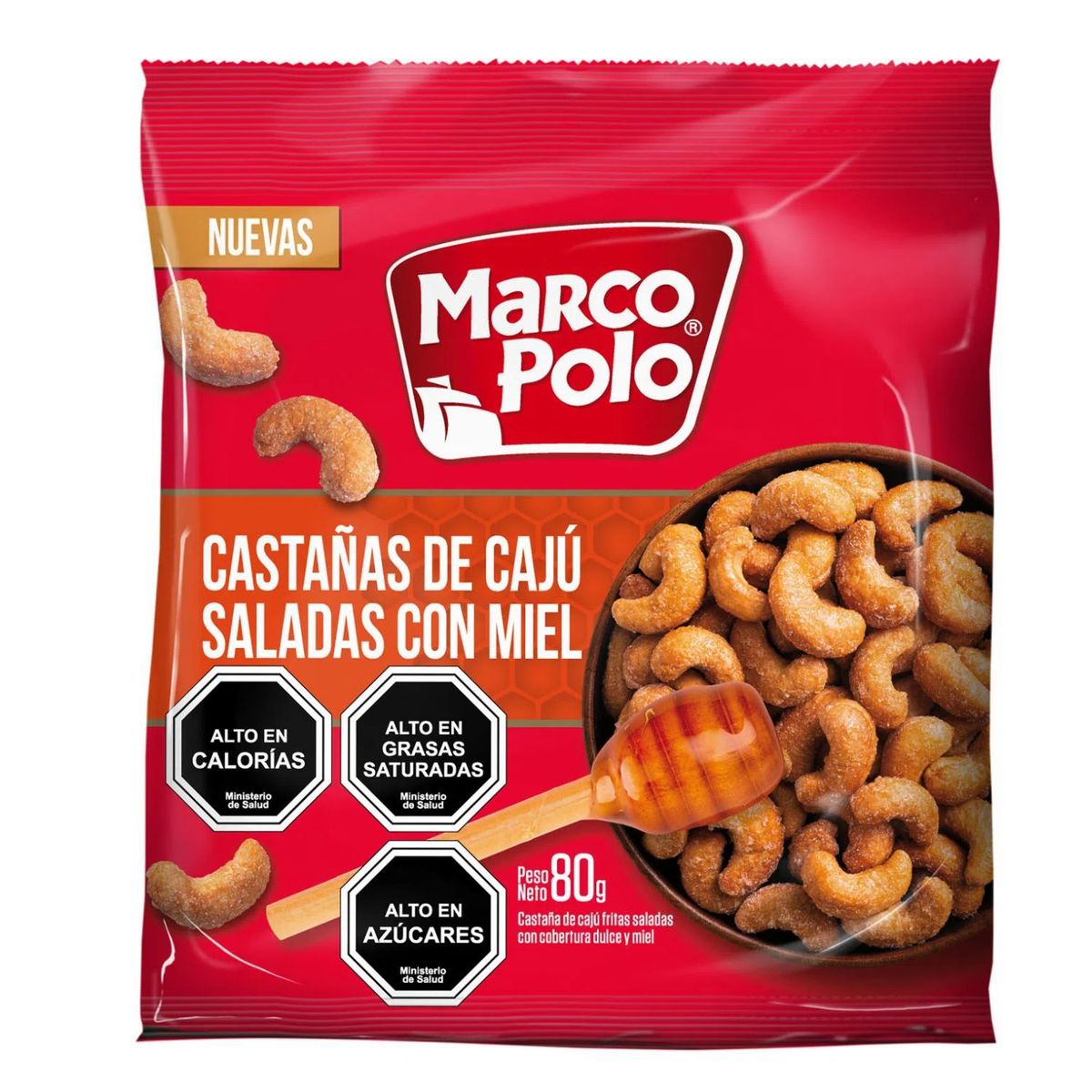 MARCO POLO - Castañas de Cajú Saladas con Miel