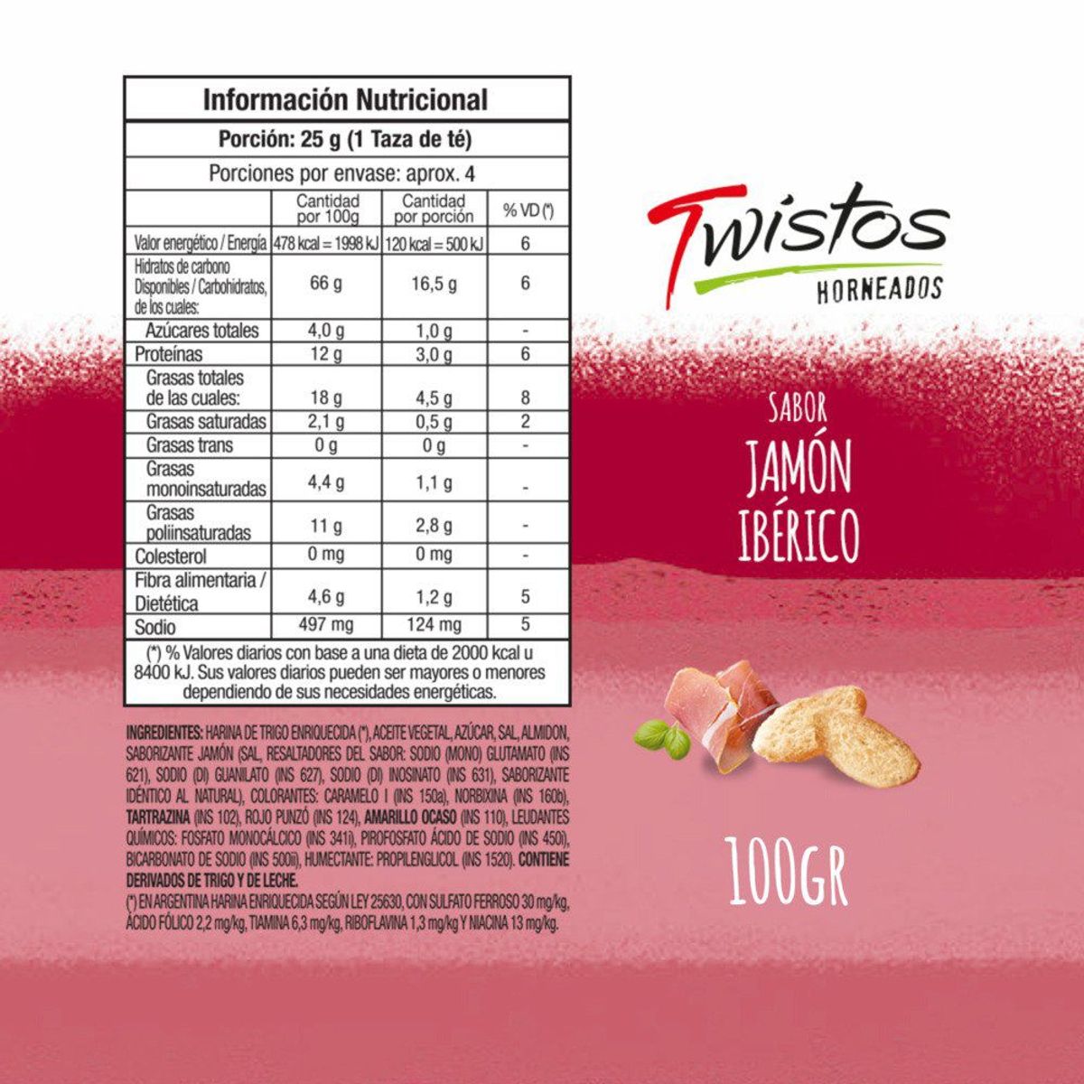 TWISTOS - Tostadas Jamón
