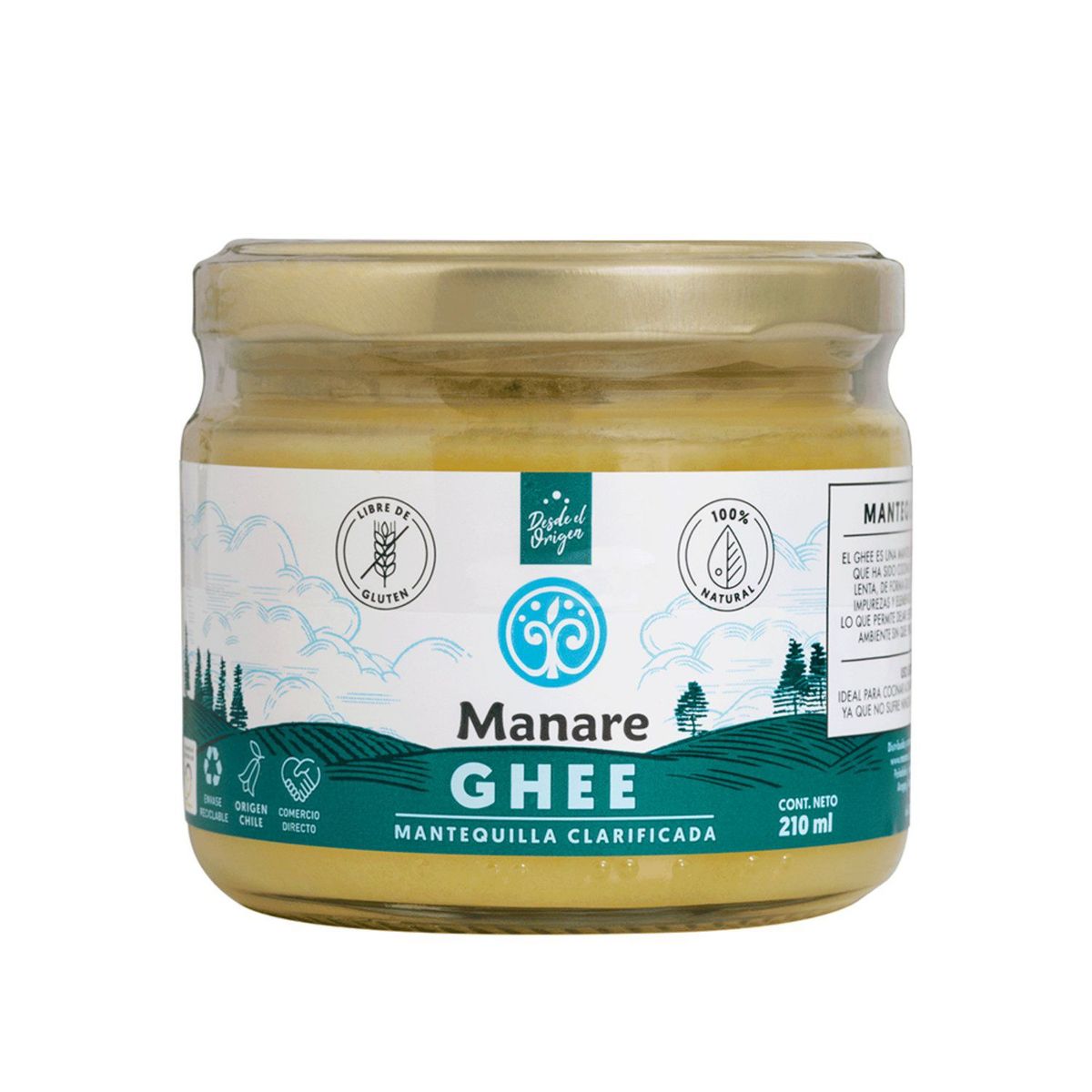 MANARE - Mantequilla Clarificada Ghee Manare