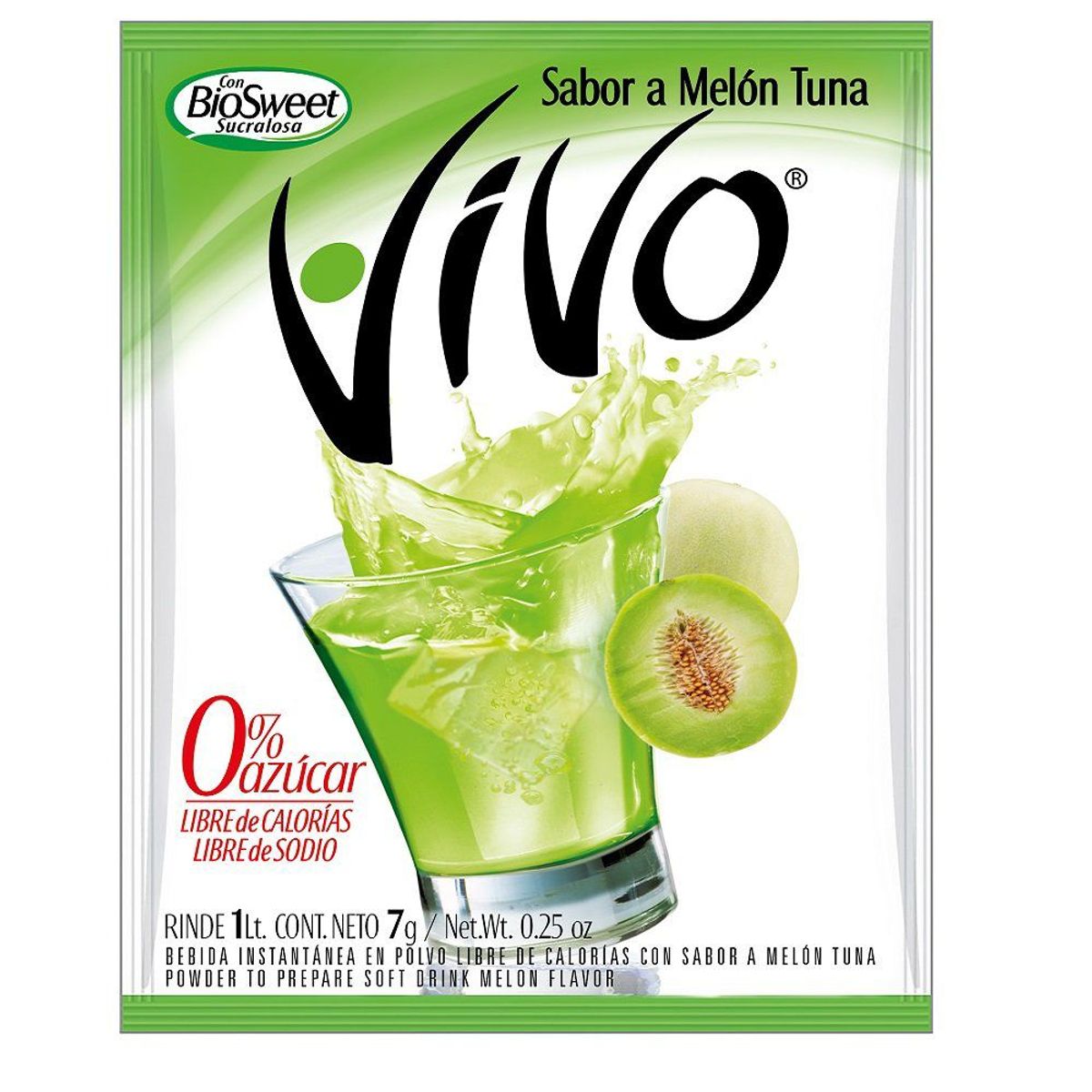 VIVO - Jugo en Polvo Melón Tuna