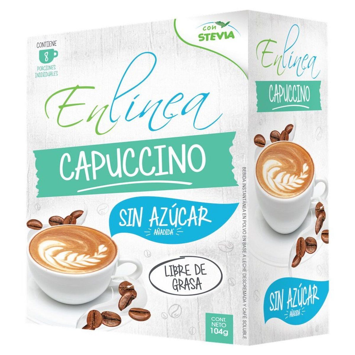 EN LINEA - Café Capuccino Sin Azúcar