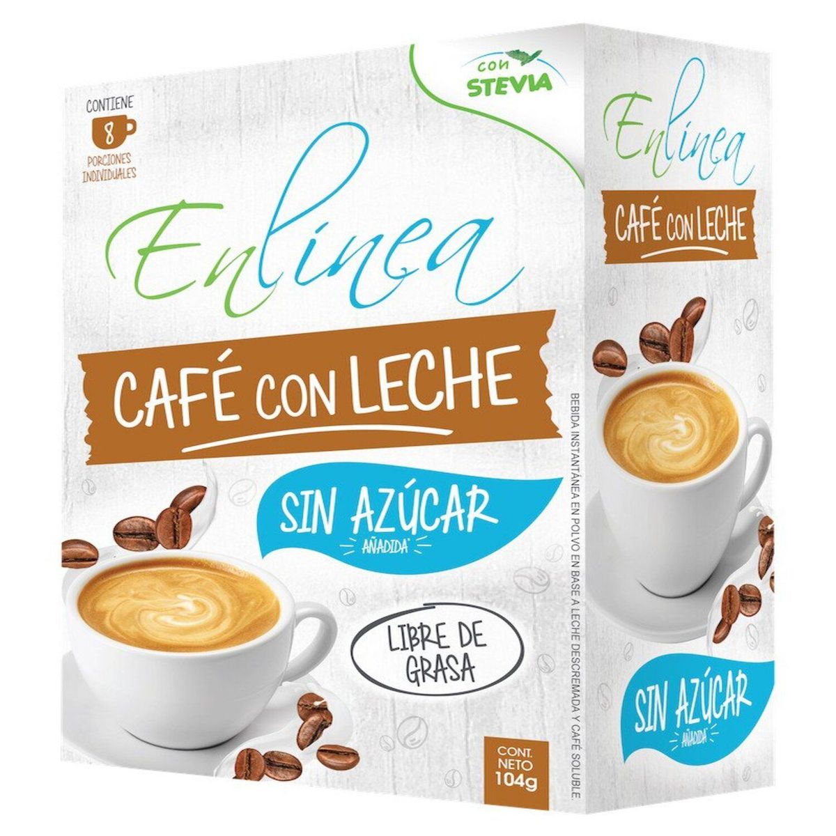 EN LINEA - Café Con Leche Sin Azúcar