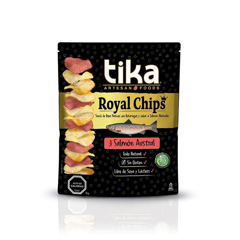 TIKA - SNACK SALMON AUSTRAL TIKA 180 GR
