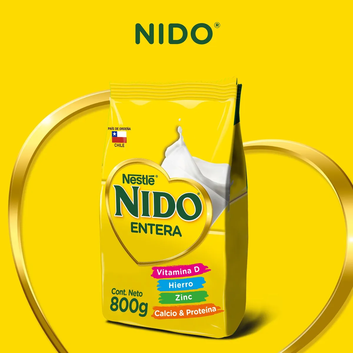 NIDO - Leche en Polvo Nido Entera 800 g
