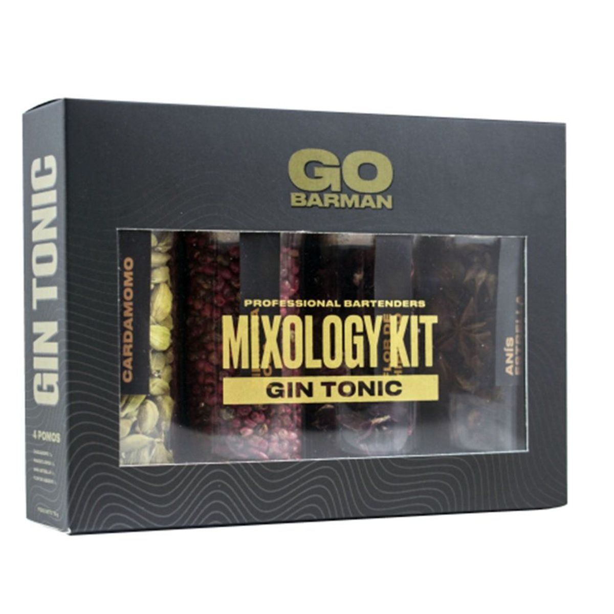 GO BARMAN - Kit Botánicos Para Gin Tonic
