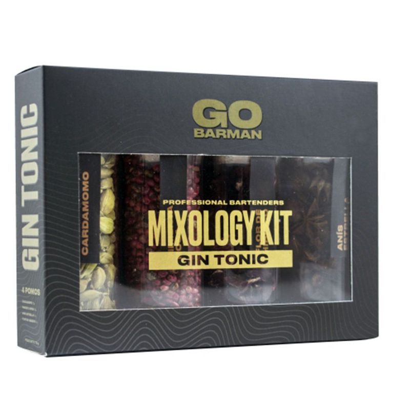 GO BARMAN - Kit Botánicos Para Gin Tonic