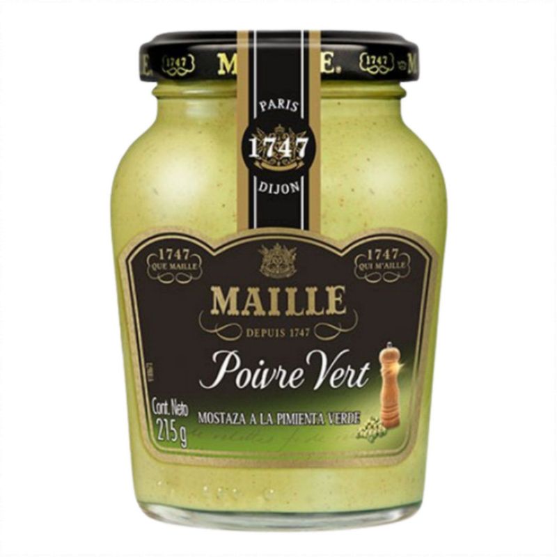 MAILLE - MOSTAZA PIMIENTA VERDE MAILLE 200 ML