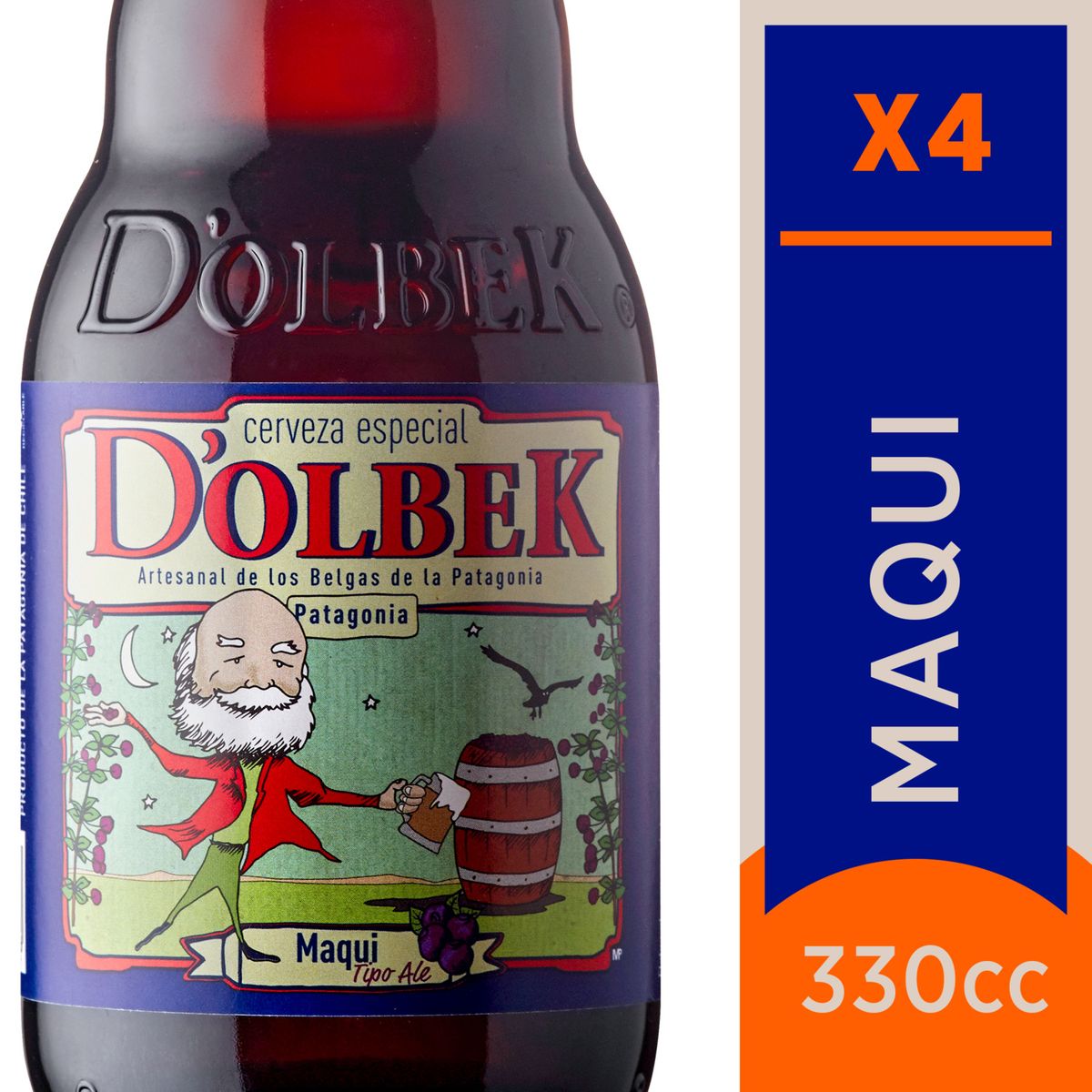 DOLBEK - PACK CERVEZA 4 UN. MAQUI DOLBEK 330ML