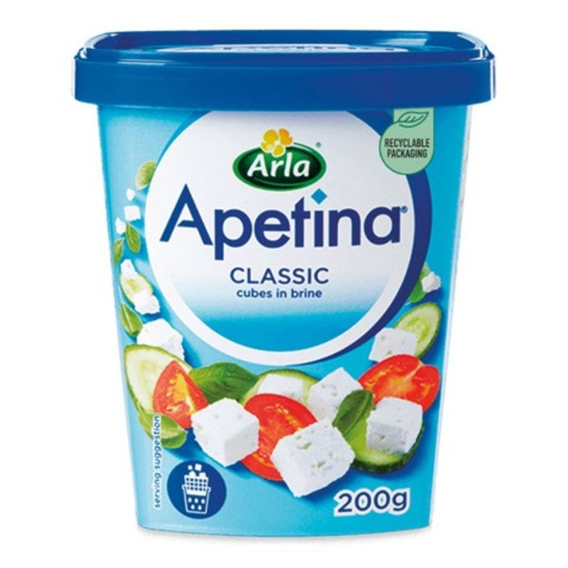 ARLA - Queso Blanco Clásico en Cubos Arla Apetina 200 g