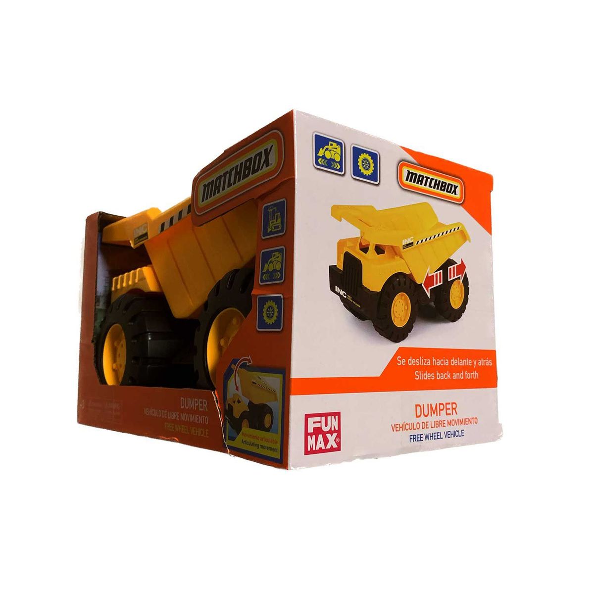 MATCHBOX - Vehículo Construcción 26,5 Cm De Carga