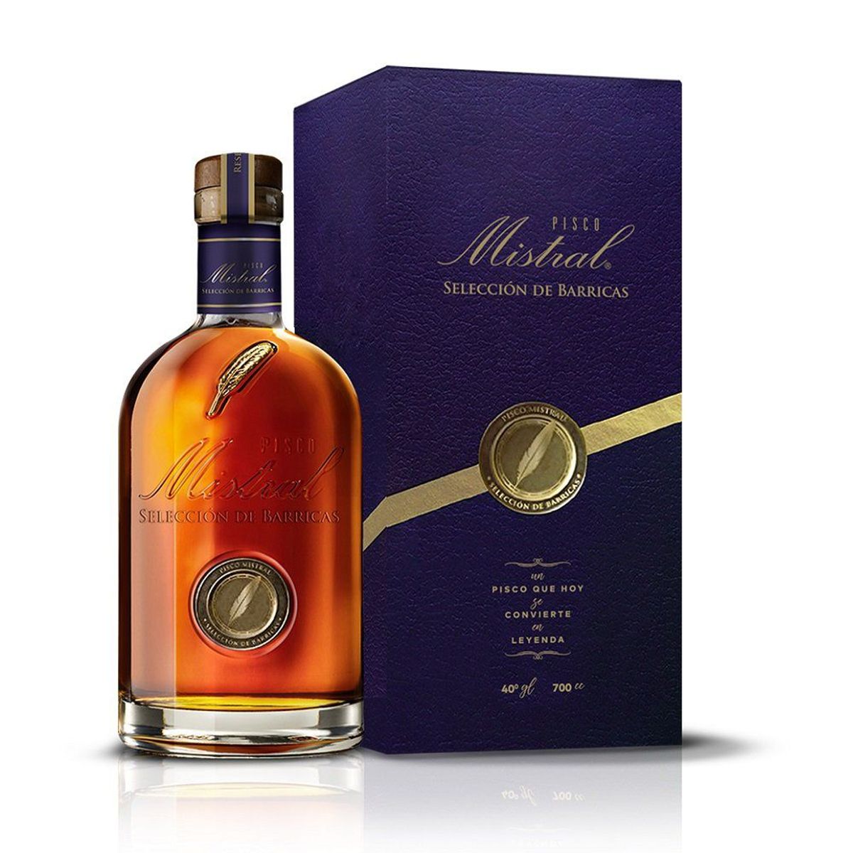 MISTRAL - Pisco 40° Selección Barricas