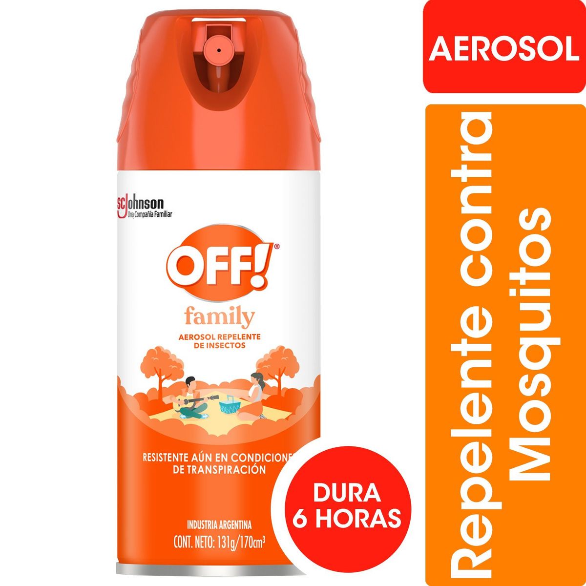OFF - Repelente Aerosol para Mosquitos OFF! Family 170 ml