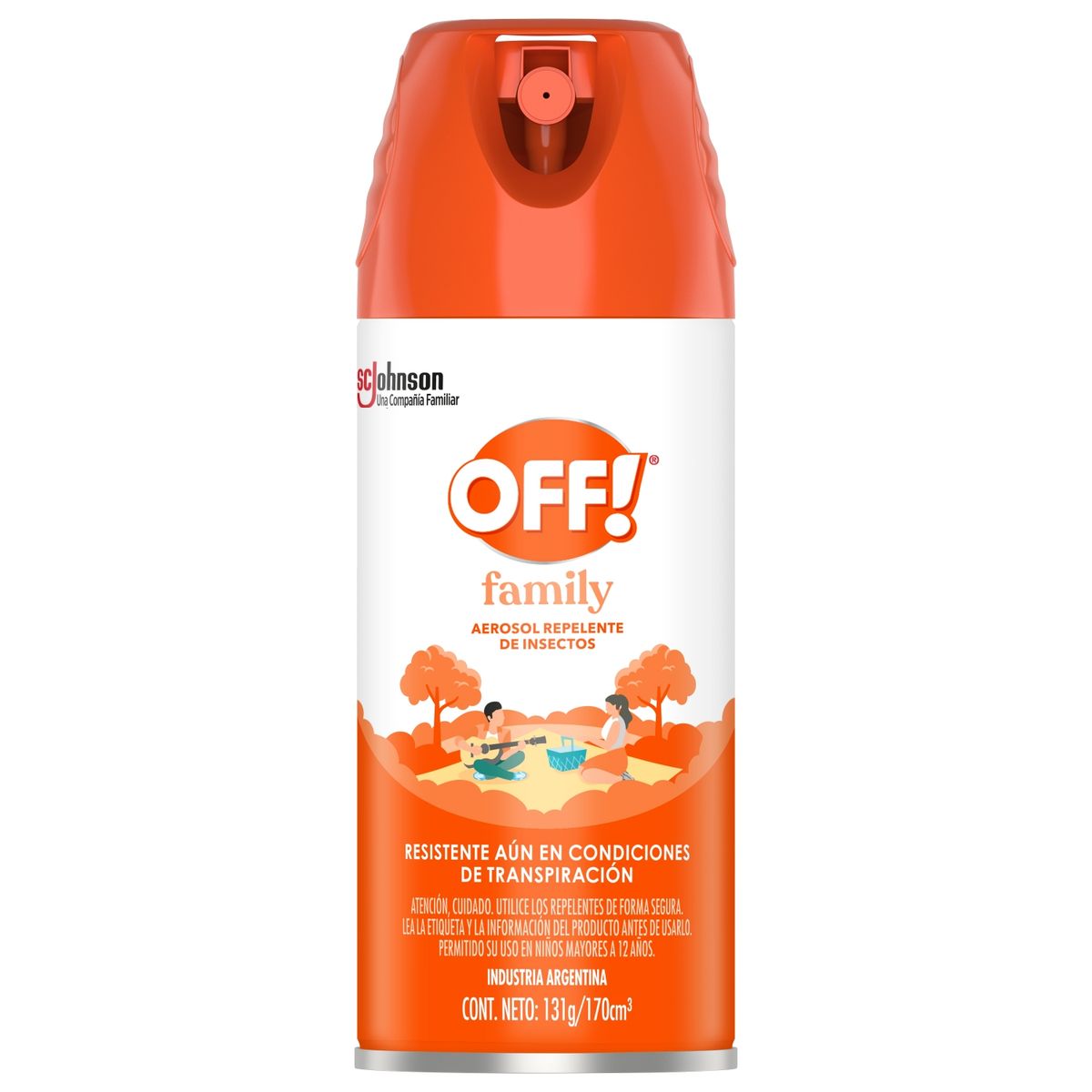 OFF - Repelente Aerosol para Mosquitos OFF! Family 170 ml