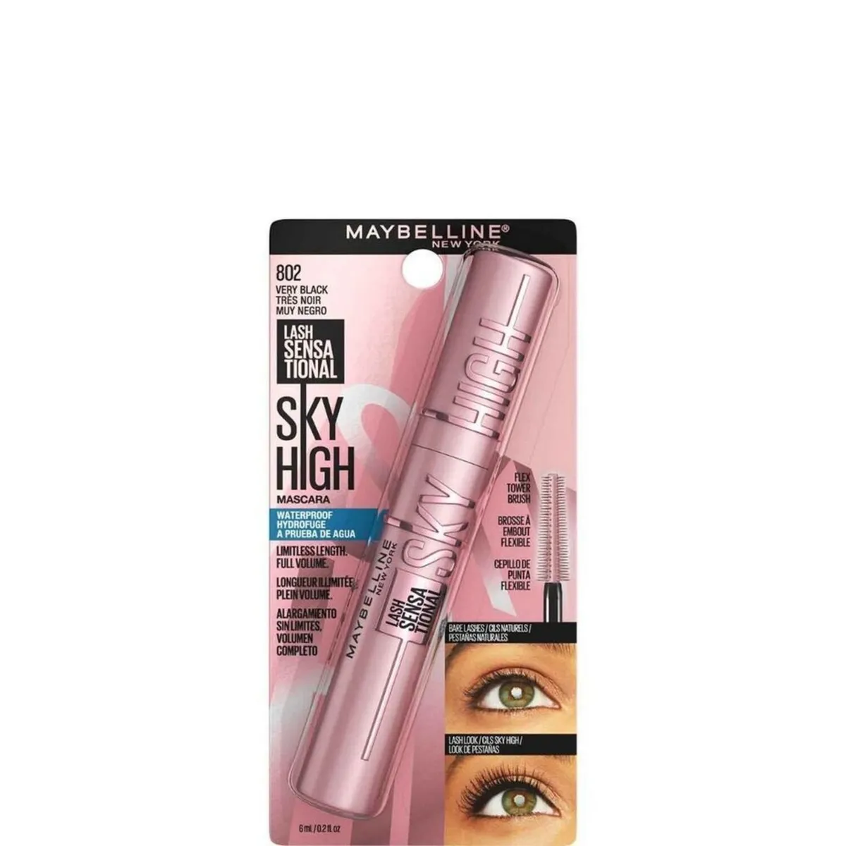 MAYBELLINE - Máscara de Pestañas Lash Sensational Sky High a Prueba De Agua
