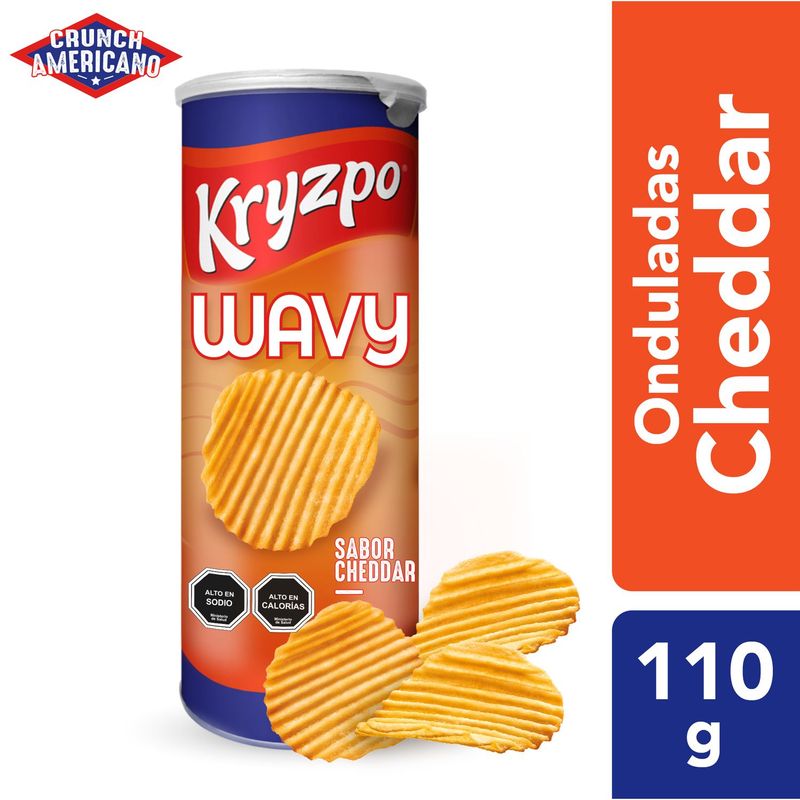 KRYZPO - Papas Fritas Cheddar Wavy