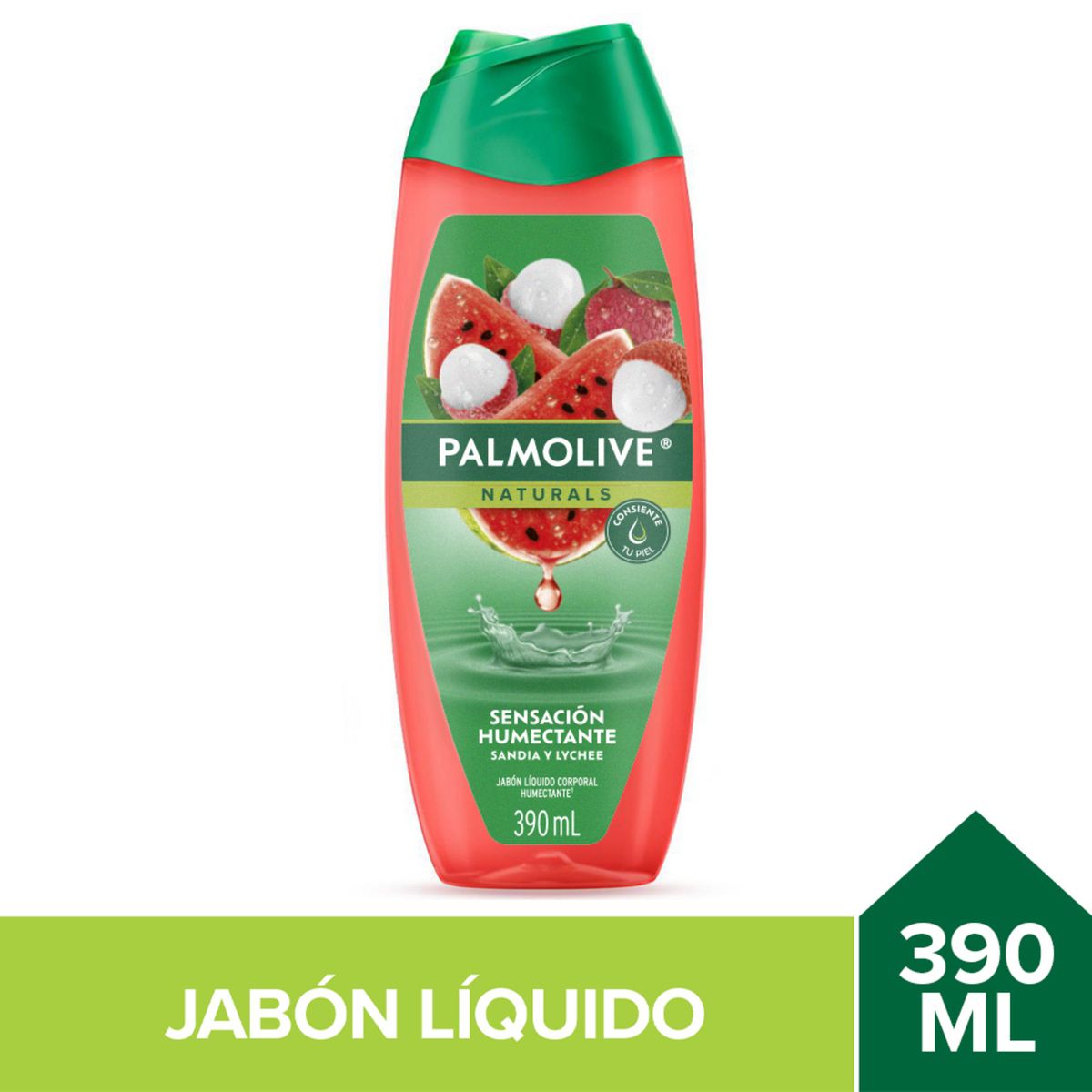 PALMOLIVE - Jabón Líquido Corporal Naturals Sandía y Lychee