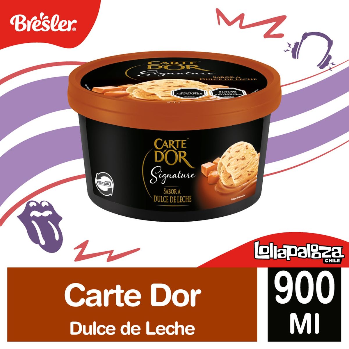 CARTE DOR - POTE DULCE LECHE CARTE DOR 900 ML