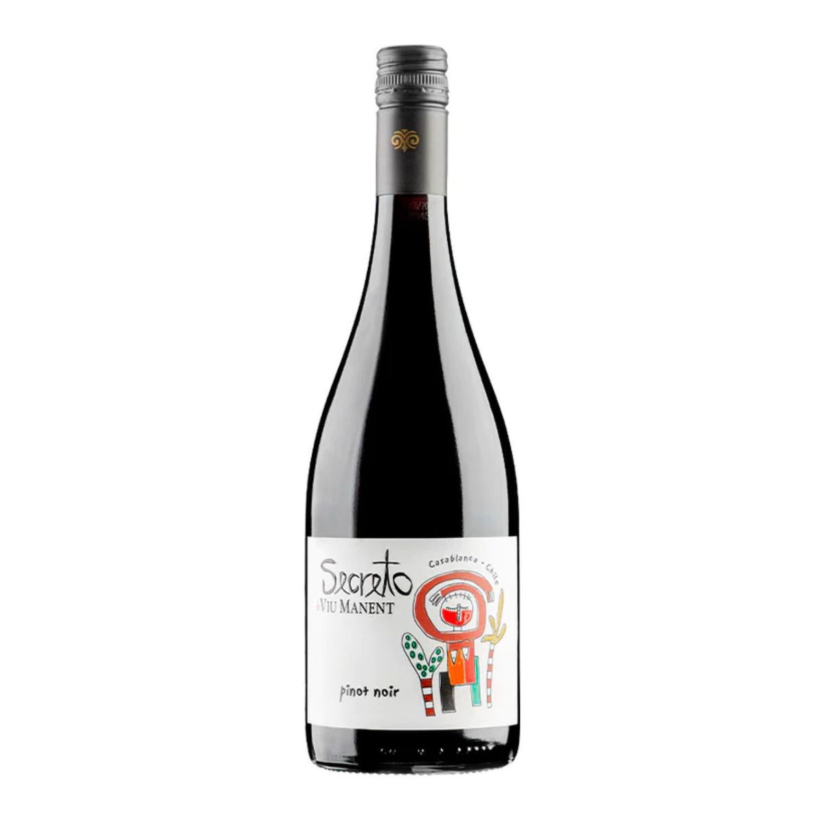 VIU MANENT - Vino Tinto Secreto Pinot Noir Viu Manent 13.5° 750 cc