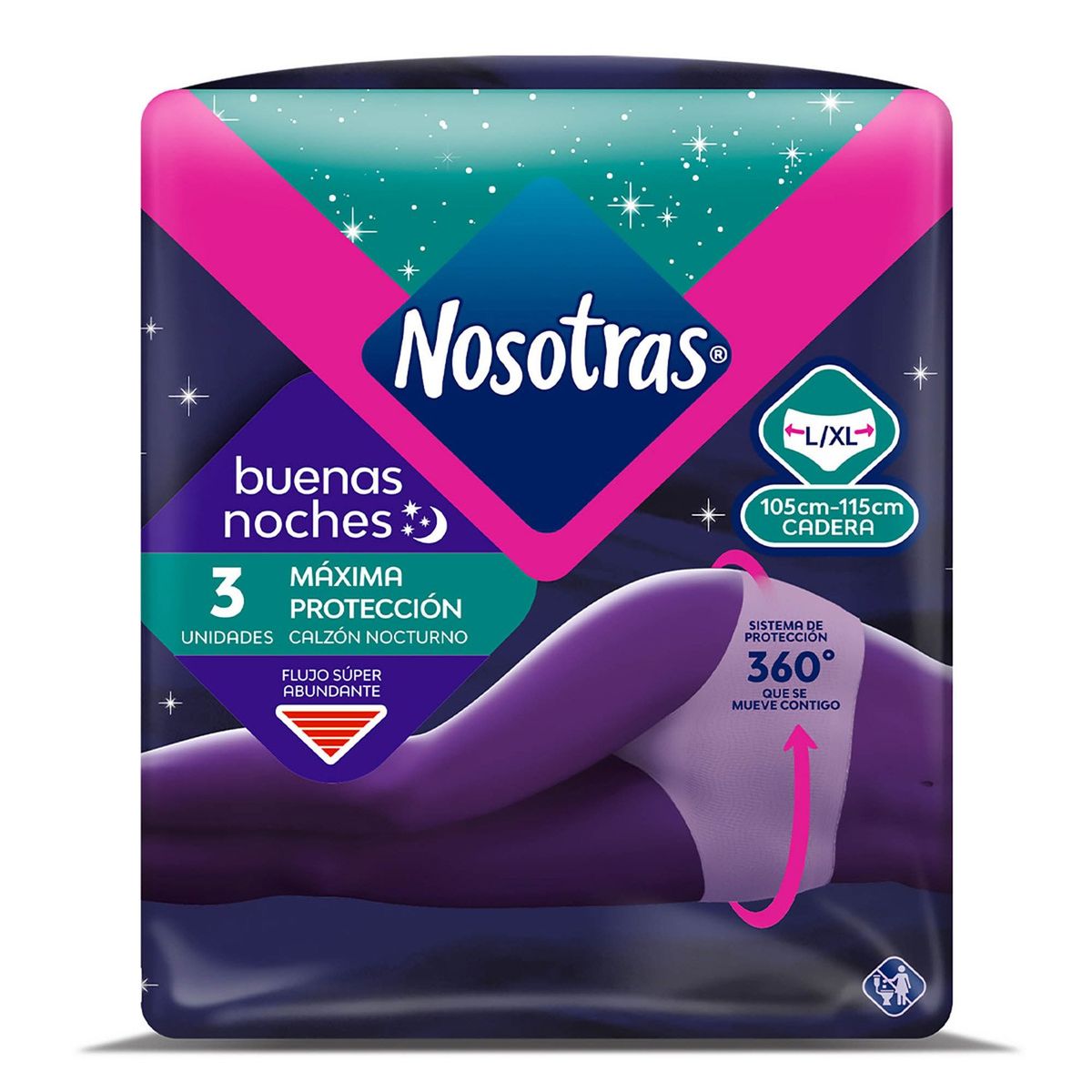 NOSOTRAS - Calzón Nocturno L/XL