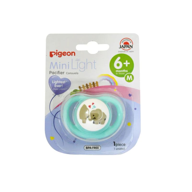 PIGEON - Chupete Mini Light Pigeon Talla M 1 Un