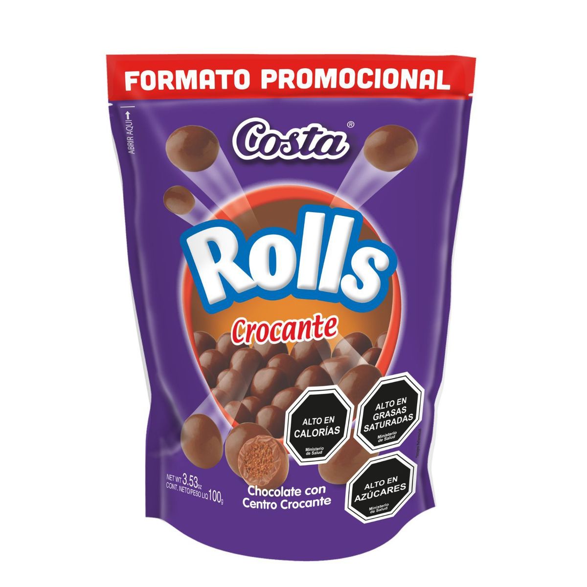 COSTA - Chocolate Rolls Promo Crocante