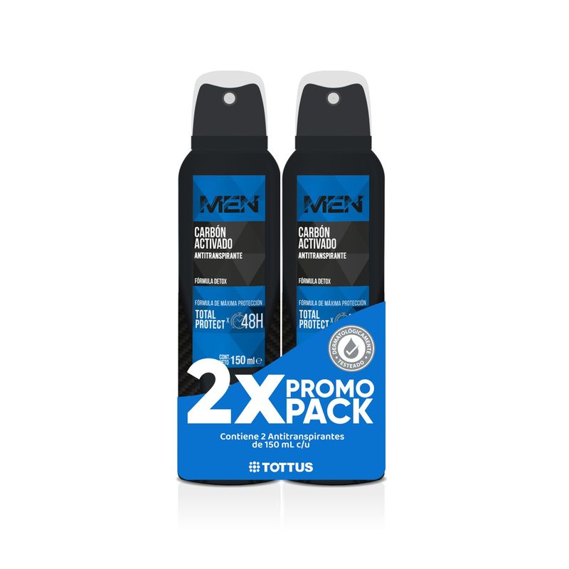 TOTTUS - 2XANTITRANSP CARBON ANTIBTR TOTTUS 150ML
