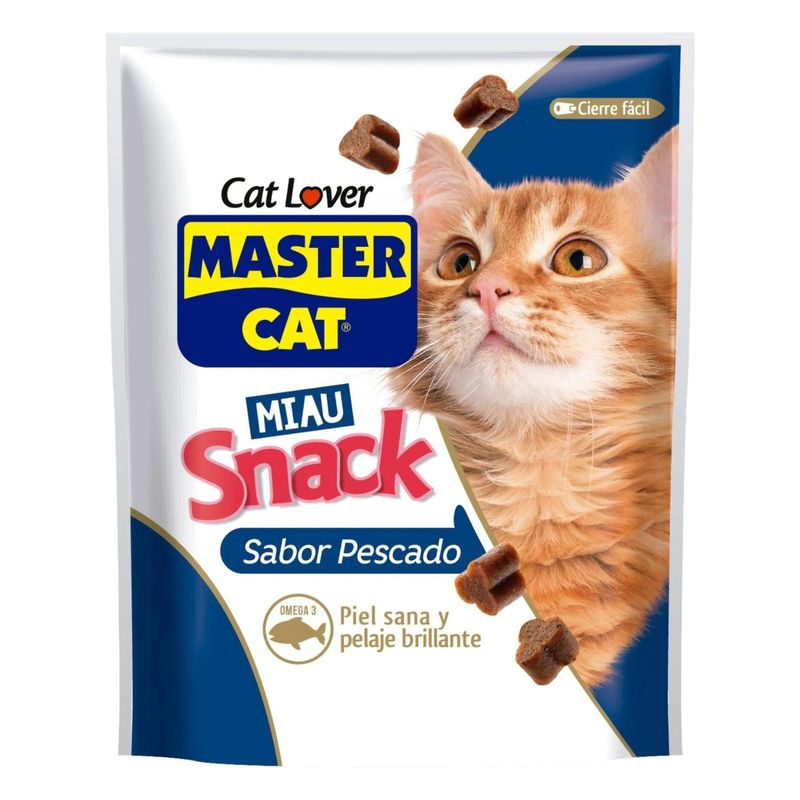 MASTER CAT - Snack para Gato Sabor Pescado 60 g