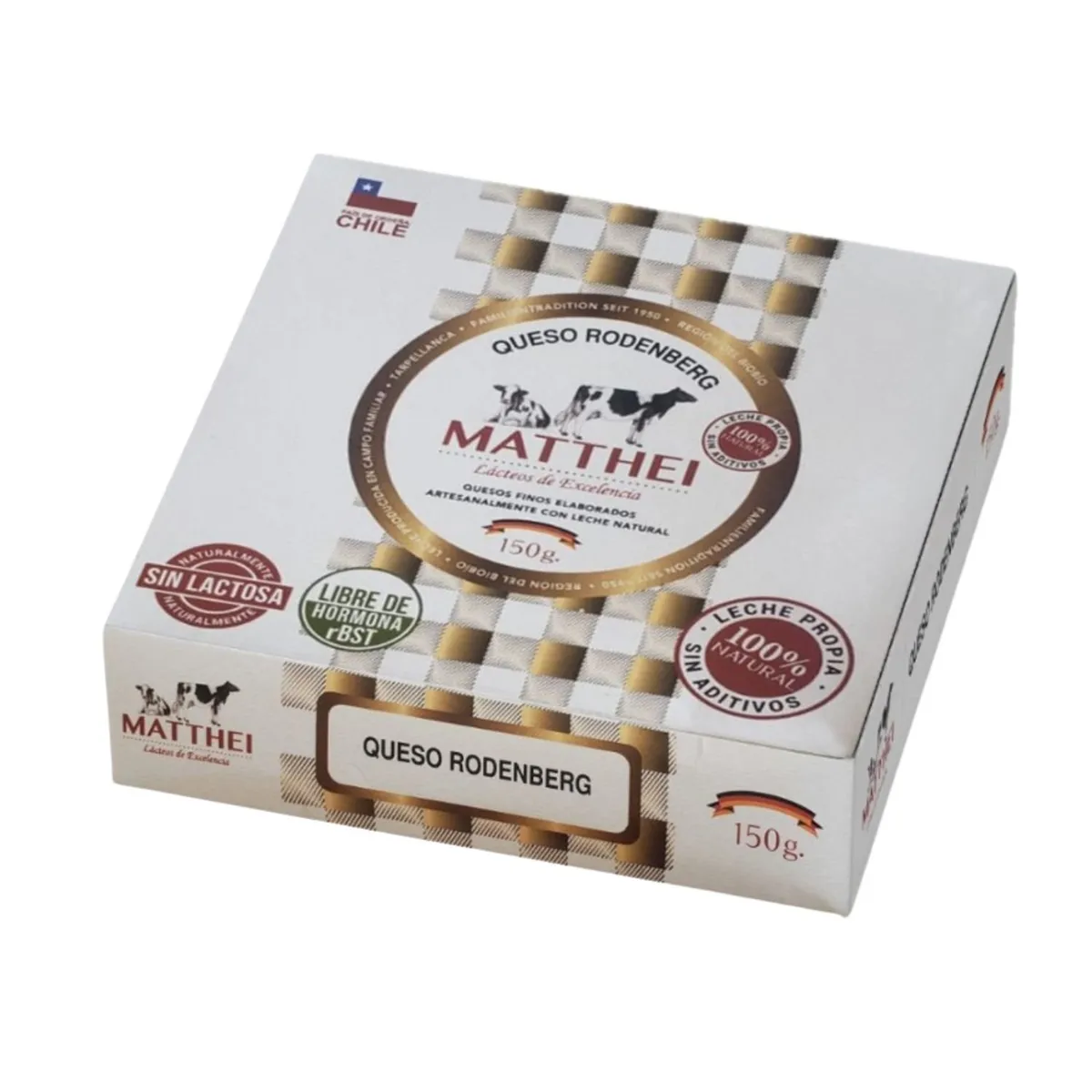 MATTHEI - Queso Rodenberg Trozo Matthei 150 g