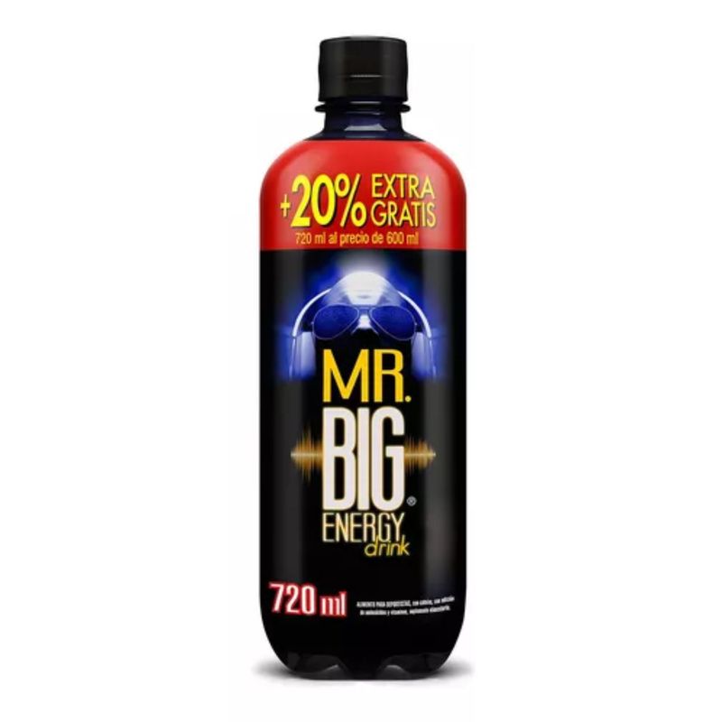 MR. BIG - Bebida Energética Mr Big 720 ml