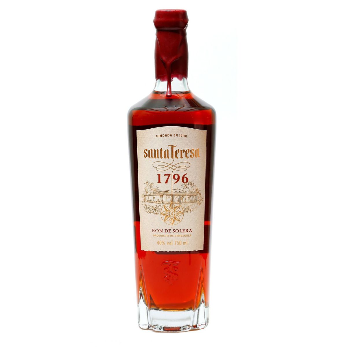 SANTA TERESA - Ron de Solera Santa Teresa 1796 40° 750 CC