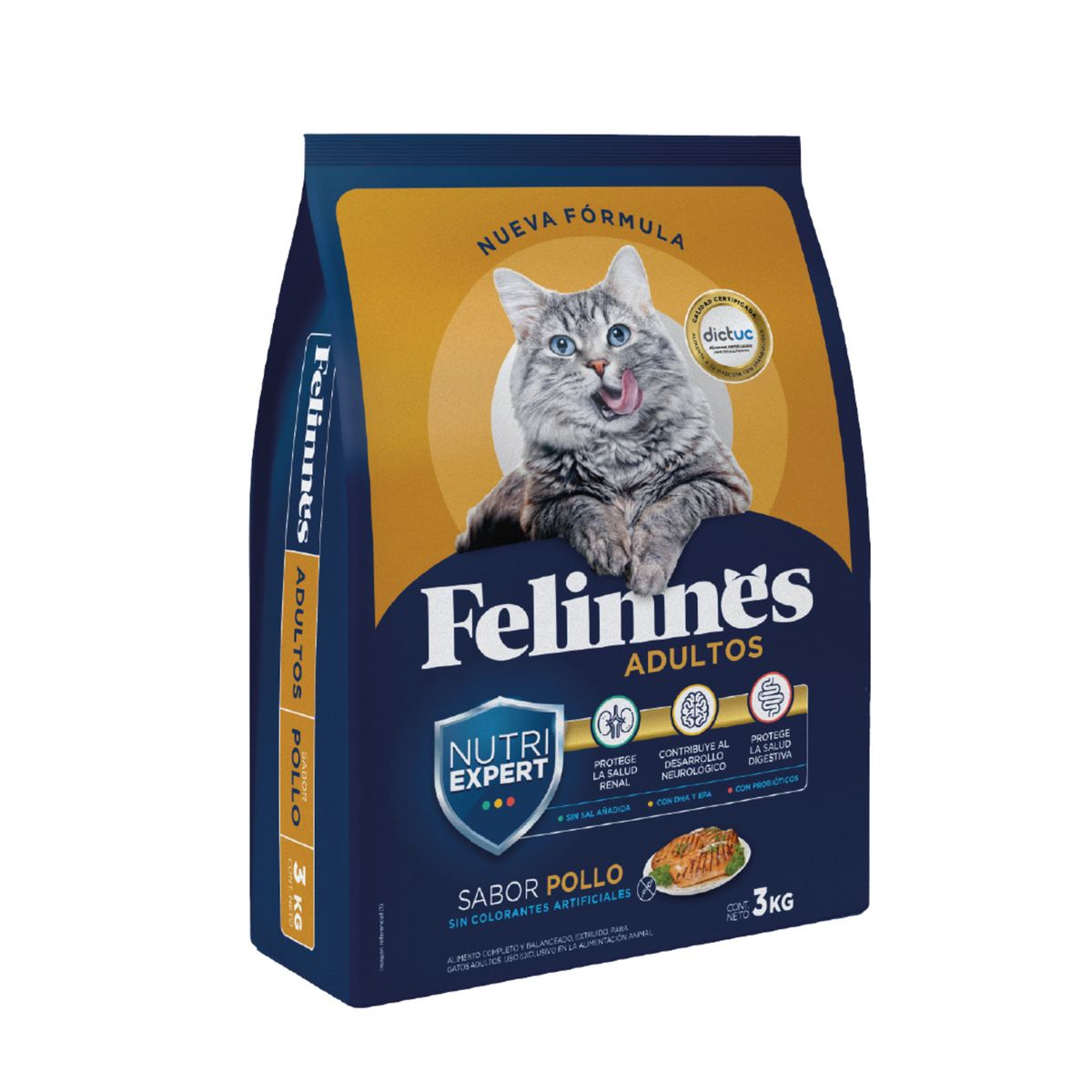 FELINNES - Alimento Gato Adulto Pollo