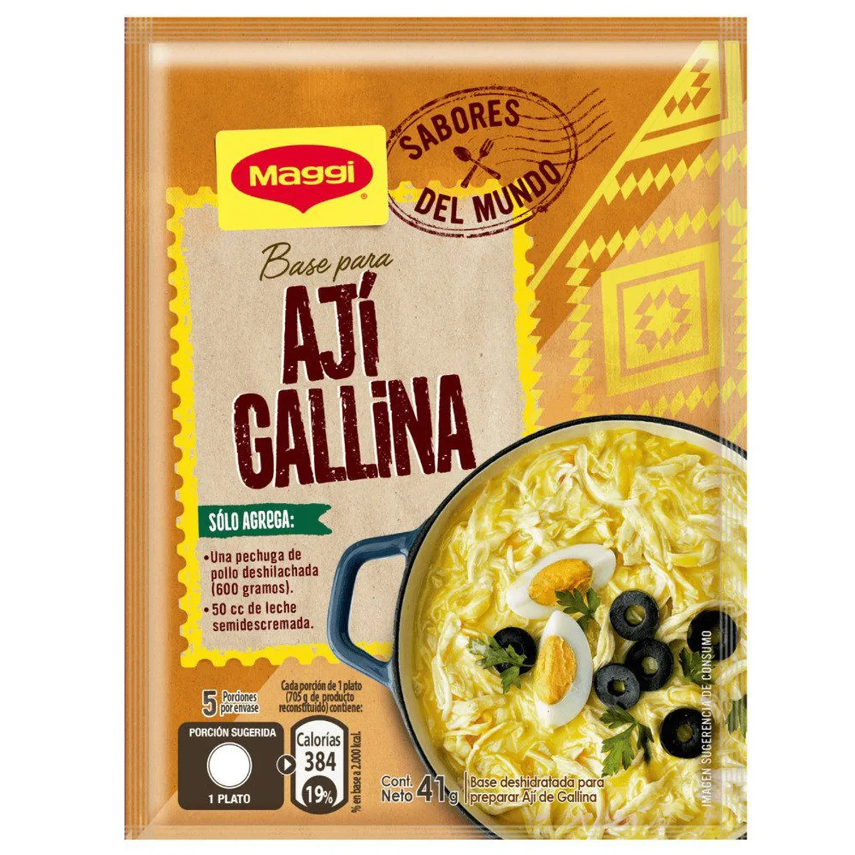 MAGGI - Base Sabores Del Mundo Ají De Gallina