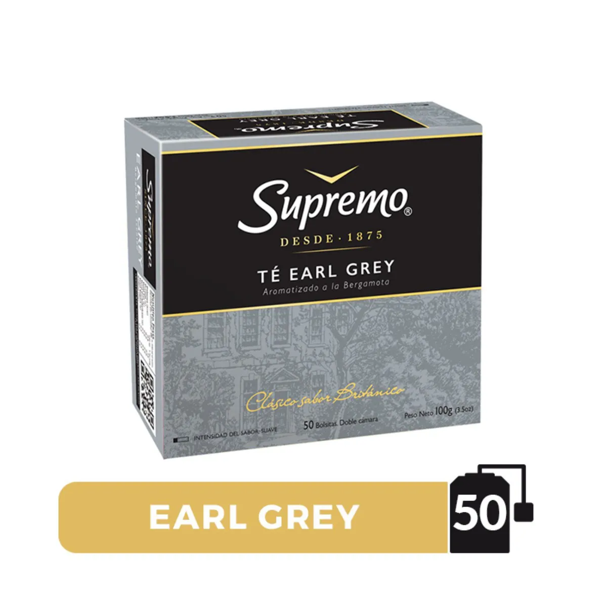 SUPREMO - Té Earl Grey Bergamota