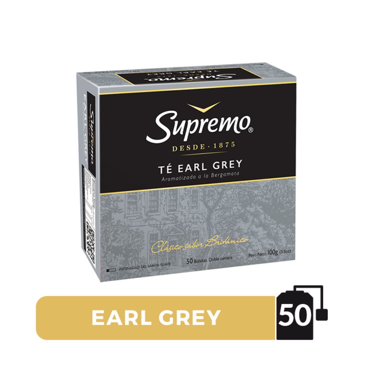 SUPREMO - Té Earl Grey Bergamota