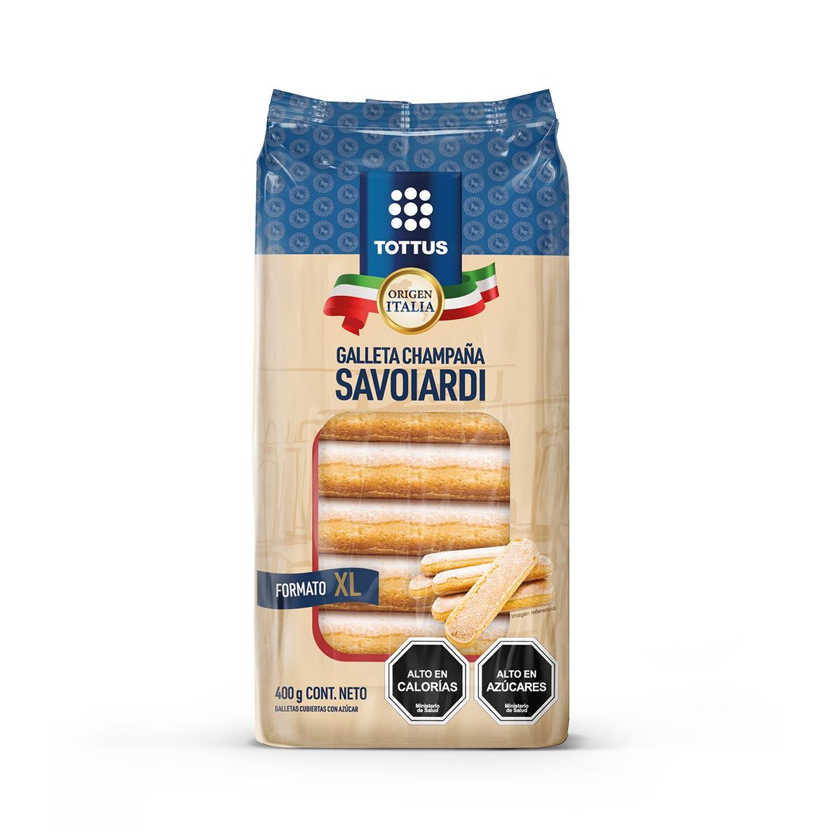 TOTTUS - Galleta Champaña Tottus 400 g