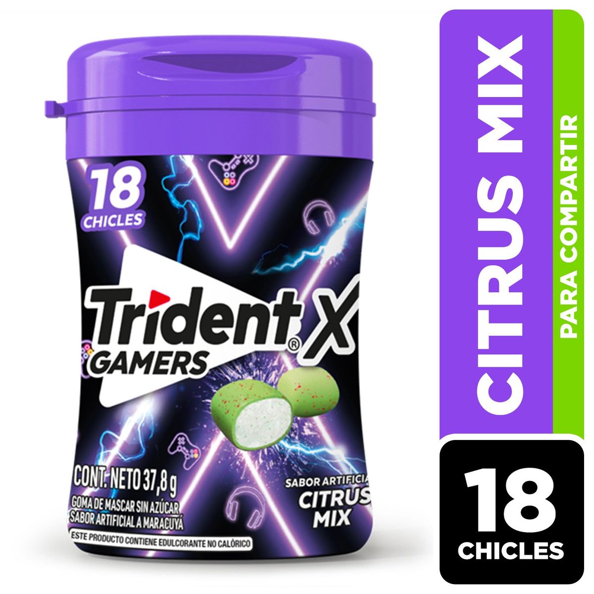 TRIDENT - CITRUS MIX X TRIDENT 38GR GR