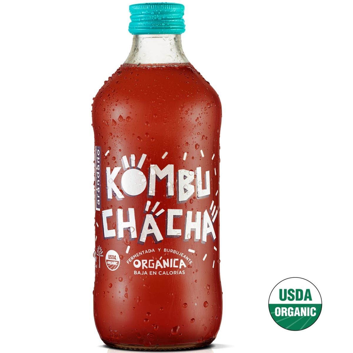 KOMBUCHACHA - Bebida Kombuchacha Sabor Arándano 500 ml