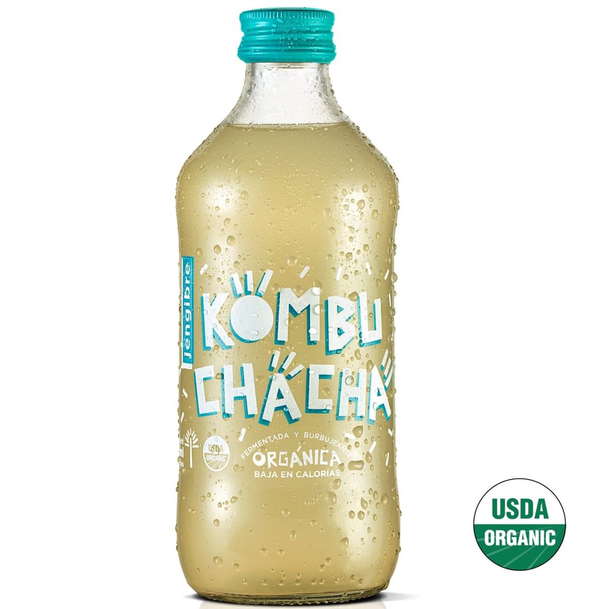 KOMBUCHACHA - Bebida Kombuchacha Sabor Jengibre 500 ml