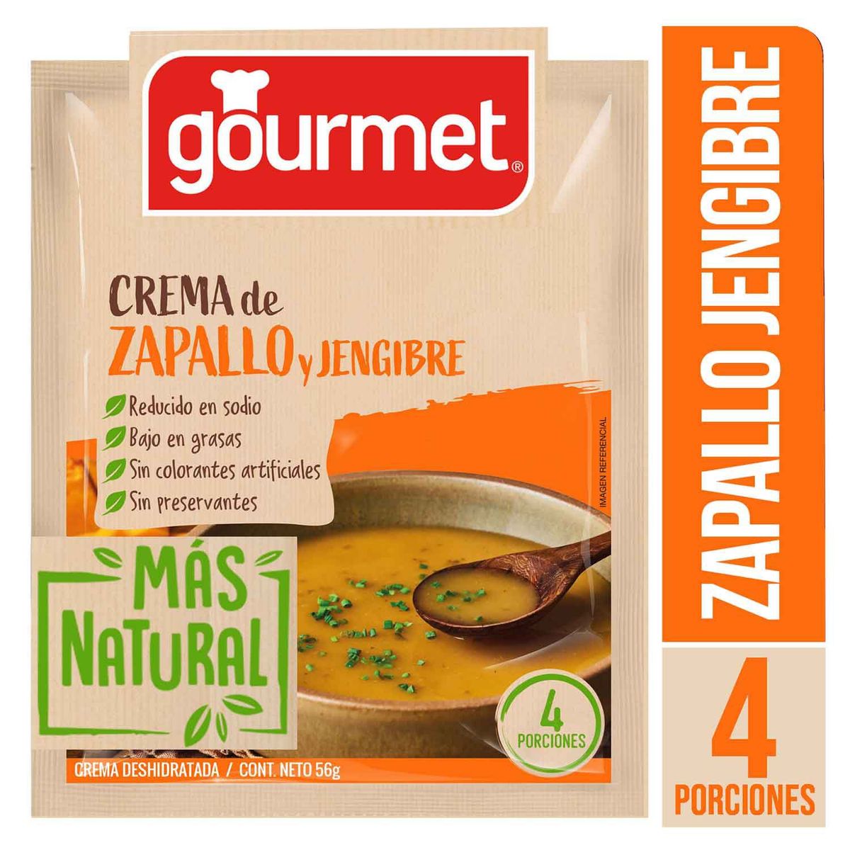 GOURMET - Crema de Zapallo y Jengibre