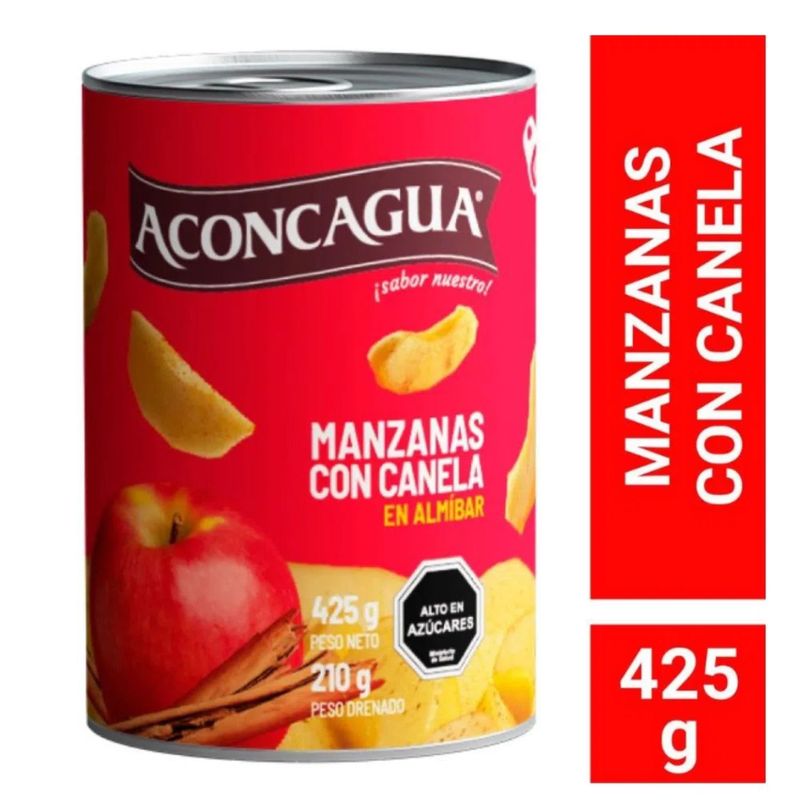ACONCAGUA - CONSERVA MANZANA CANELA TAJ ACONC 425 GR