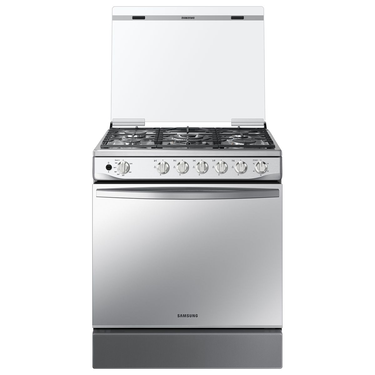 SAMSUNG - COCINA 5 QUEMADORES NX52A7422CS/ZS 115L ACERO INOX