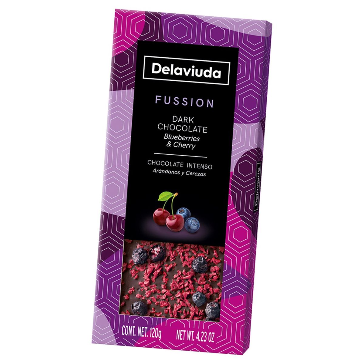 DELAVIUDA - Tableta de Chocolate con Naranja Delaviuda 120 g