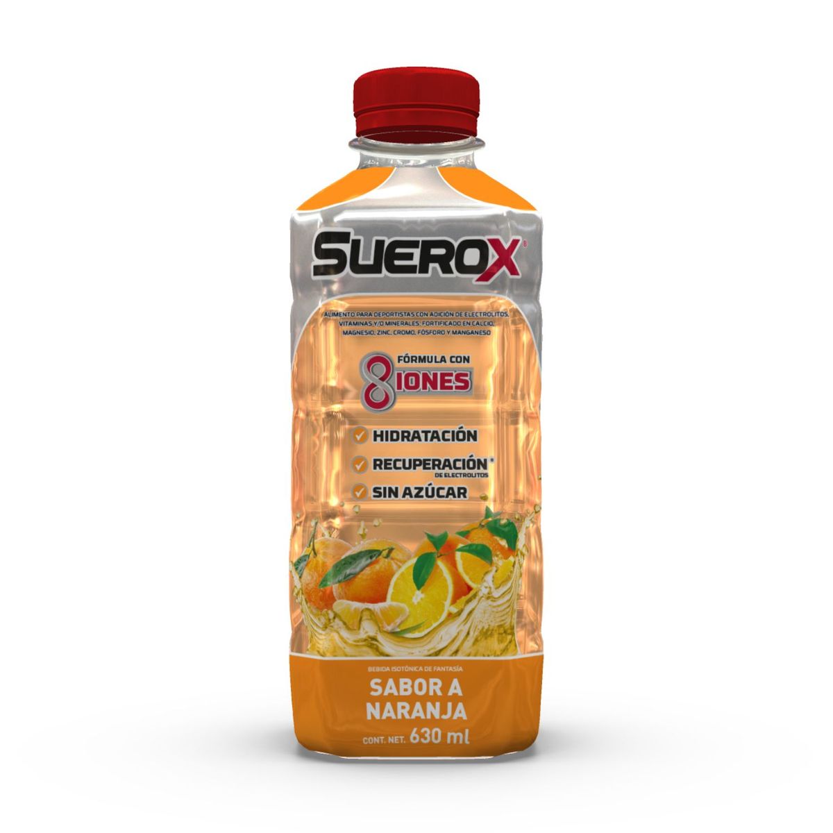 SUEROX - Bebida Isotónica Naranja Zero