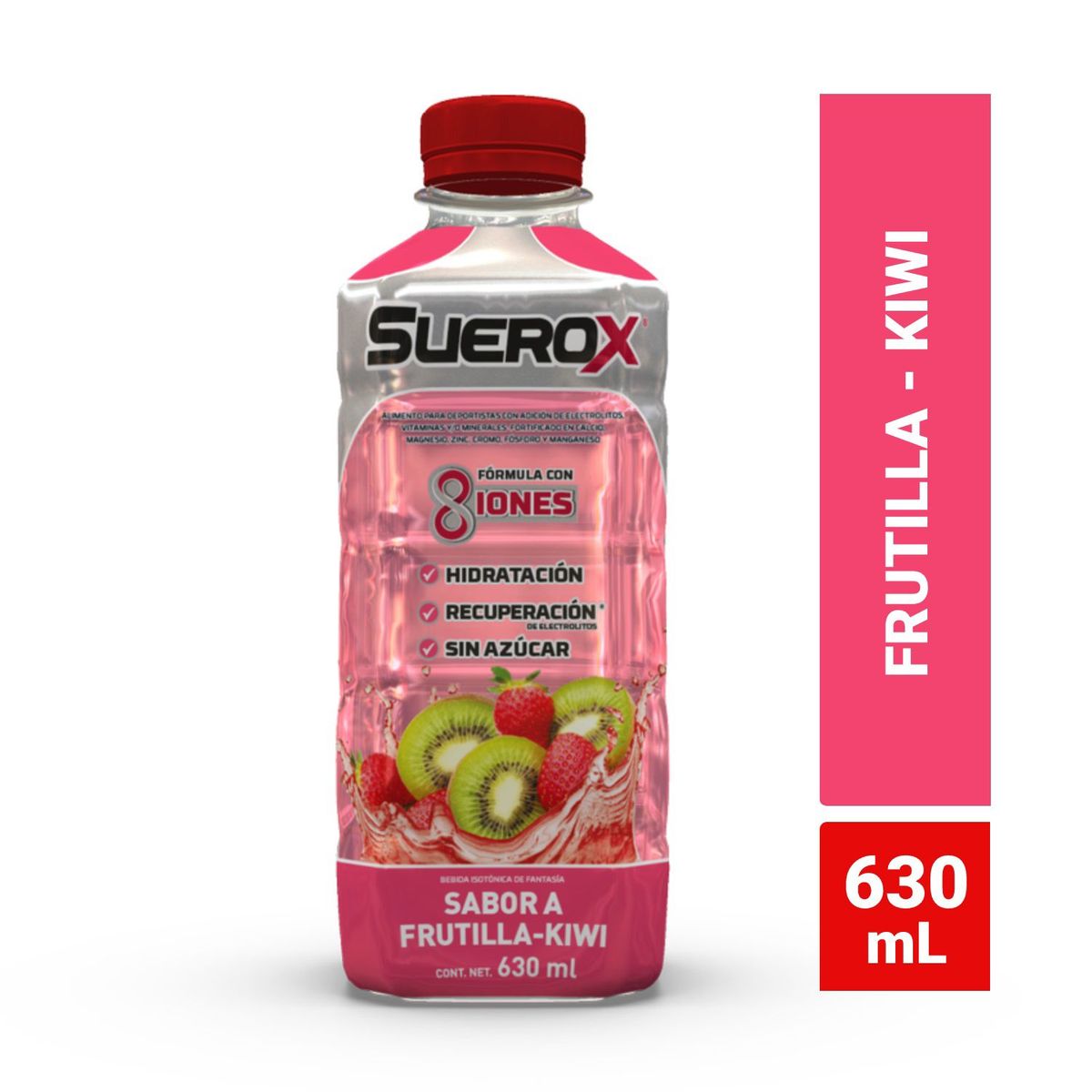SUEROX - Bebida Isotónica Fruti Kiwi Zero