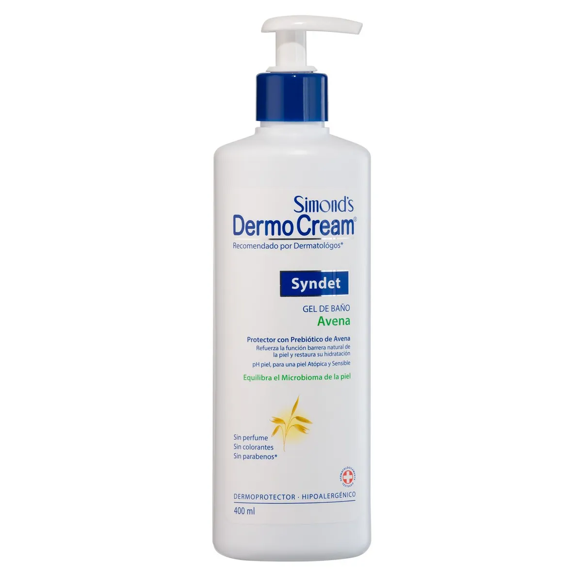 DERMOCREAM - Gel de Baño  Syndet Avena