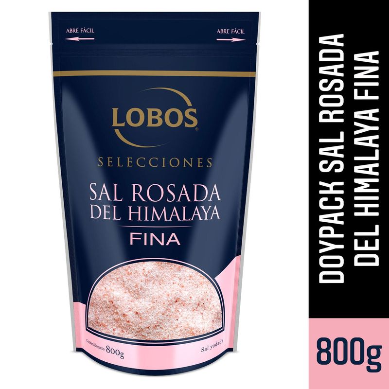 LOBOS - Sal Rosada del Himalaya Fina
