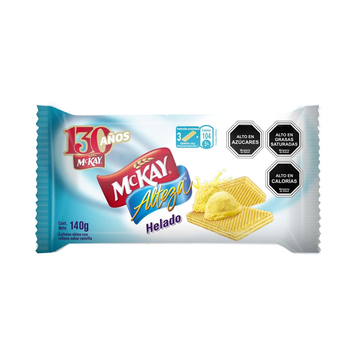 MCKAY - Galleta Alteza Helado 140 g